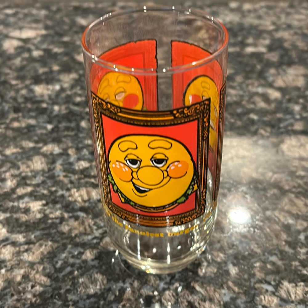 BURGER KING 1979 COLLECTOR SERIES VINTAGE GLASS
